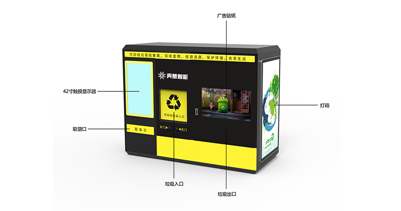自助廢品回收機方案--廣州奔想智能科技有限公司