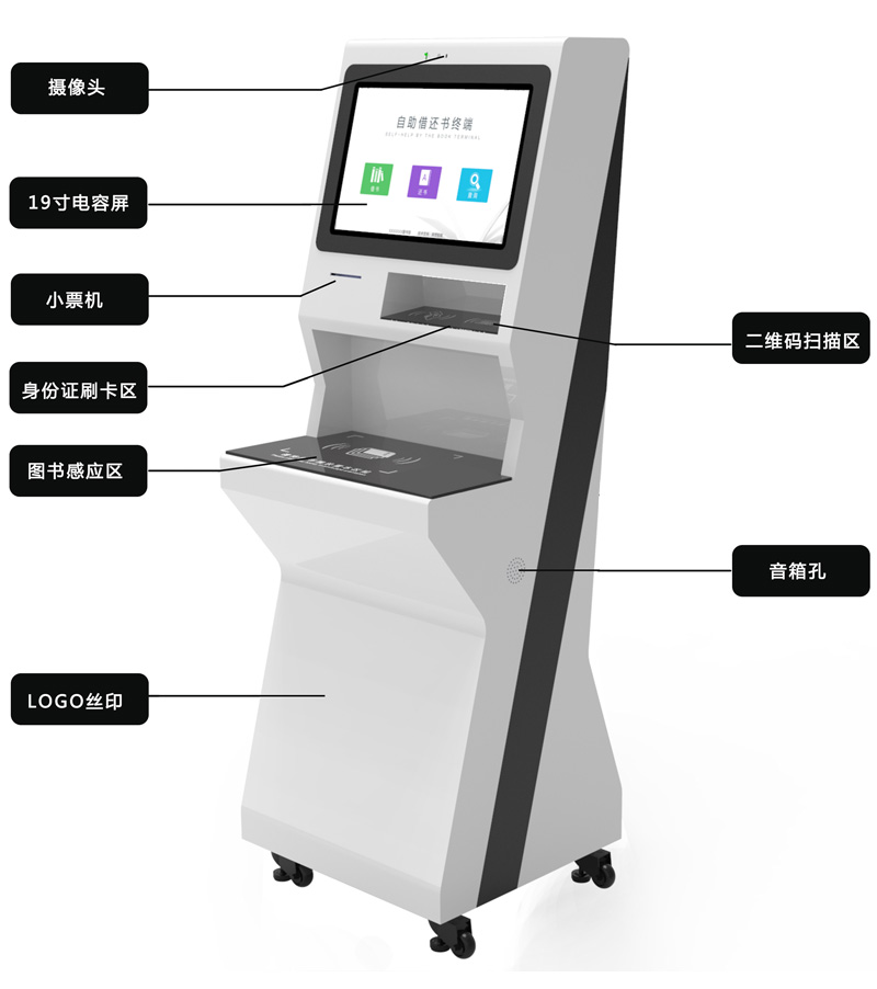 自助借還書(shū)機(jī)硬件模塊介紹-廣州奔想智能科技有限公司