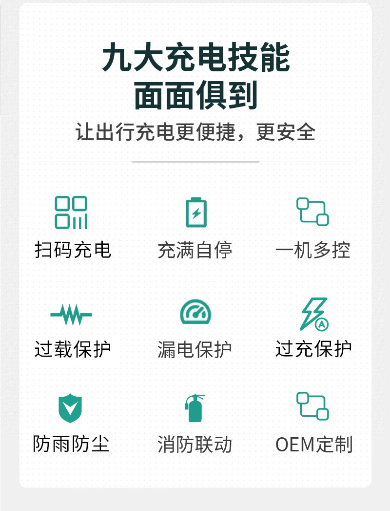 5路電動自行車智能充電樁-A5--廣州奔想智能科技有限公司
